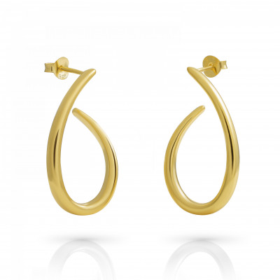 Orphelia Orphelia 'Cherry' Women's Sterling Silver Drop Earrings - Gold ZO-7551/G #1