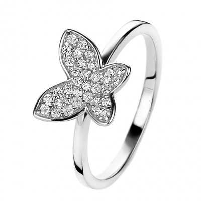 Orphelia® Women's Sterling Silver Ring - Silver ZR-7044 #1
