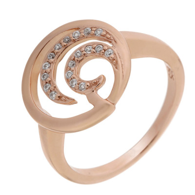 Orphelia® Women's Sterling Silver Ring - Rose ZR-7084/1 #1