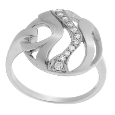 Orphelia® Women's Sterling Silver Ring - Silver ZR-7085 #1