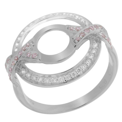 Orphelia® Women's Sterling Silver Ring - Silver ZR-7095 #1