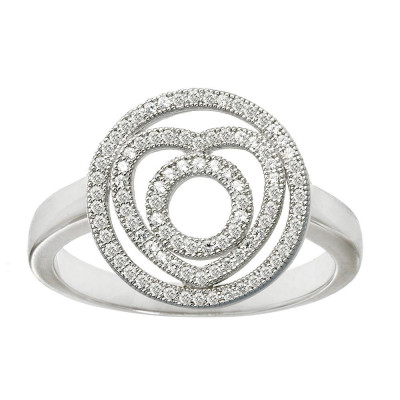 Orphelia® Women's Sterling Silver Ring - Silver ZR-7268 #1