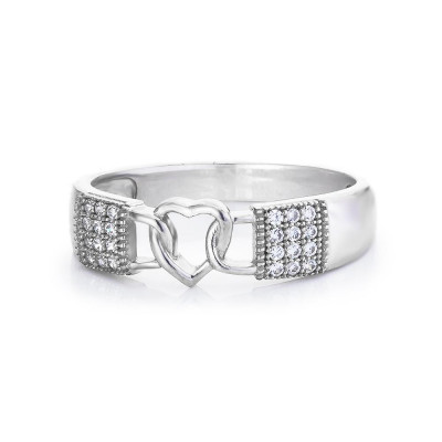 Orphelia® Women's Sterling Silver Ring - Silver ZR-7270 #1
