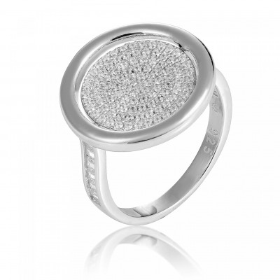 Orphelia® Women's Sterling Silver Ring - Silver ZR-7444 #1