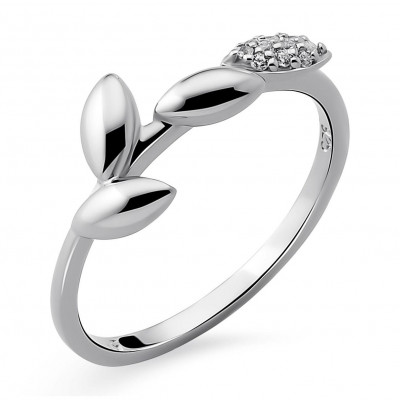Orphelia® Women's Sterling Silver Ring - Silver ZR-7505 #1