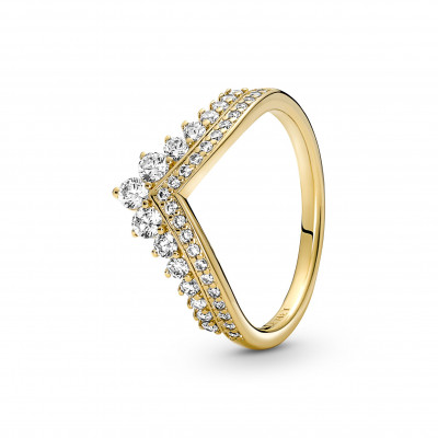Pandora® Pandora Timeless 'Timeless Wish' Women's Gold Plated Metal Ring - Gold 167736C01