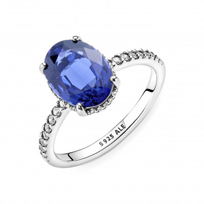 Pandora® Pandora Timeless 'Statement Halo' Women's Sterling Silver Ring - Silver 190056C01