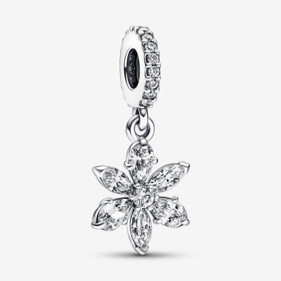Pandora® Pandora Timeless 'Herbarium Cluster' Women's Sterling Silver Charm - Silver 792382C01