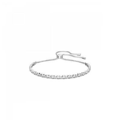 Swarovski® 'Subtle' Women's Base Metal Bracelet - Silver 5465384