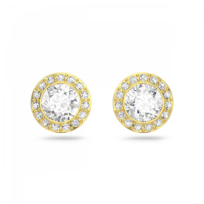 Swarovski® 'Angelic' Women's Gold Plated Metal Stud Earrings - Gold 5505470