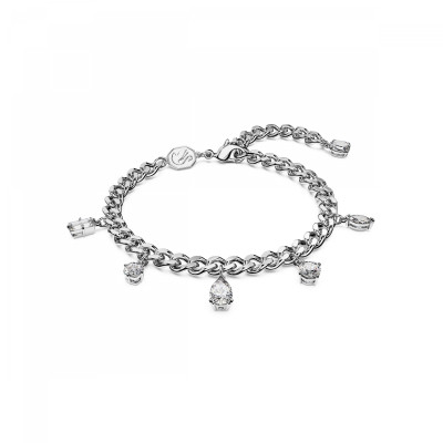 Swarovski® 'Dextera' Women's Base Metal Bracelet - Silver 5671184