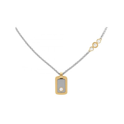 Tommy Hilfiger® Women's Stainless Steel Chain with Pendant - Silver/Gold 2780541 #1