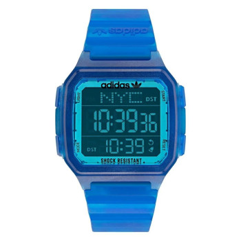 Adidas® Digital 'Originals Street Digital One Gmt' Men's Watch AOST22047