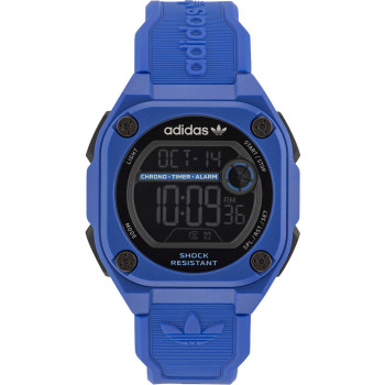 Adidas® Digital 'City Tech Two' Unisex's Watch AOST23061