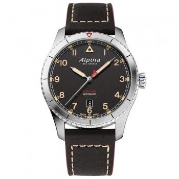 Alpina® Analogue 'Startimer Pilot' Men's Watch AL-525BBG4S26