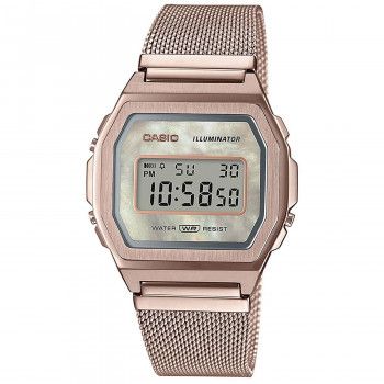 Casio® Digital 'Vintage' Women's Watch A1000MCG-9EF #1