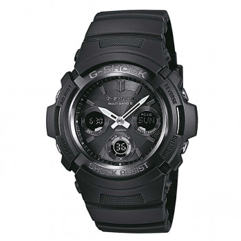 Casio® Analogue-digital 'G-shock' Men's Watch AWG-M100B-1AER #1