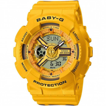 Casio® Analogue-digital 'G-shock' Women's Watch BA-110XSLC-9AER