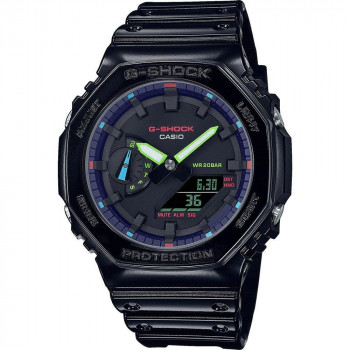 Casio® Analogue-digital 'G-shock' Men's Watch GA-2100RGB-1AER
