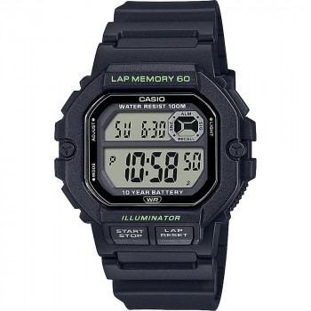 Casio® Digital 'Collection' Men's Watch WS-1400H-1AVEF #1
