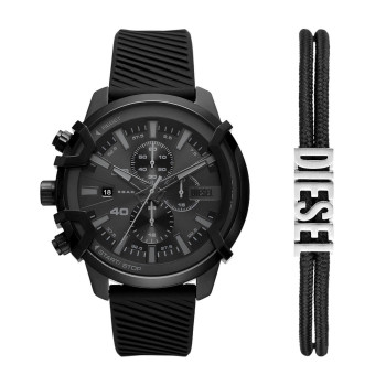 Diesel® Chronograph 'Griffed' Men's Watch DZ4650SET