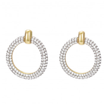 Esprit® 'Peribess' Women's Brass Drop Earrings - Gold ESER02690B000 #1