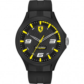 Ferrari® Analogue 'Pit Crew' Men's Watch 0830675 #1