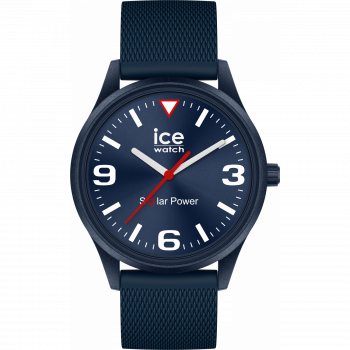 Ice Watch® Analogue 'ICE SOLAR POWER - CASUAL BLUE RED' Unisex's Watch (Medium) 020605 #1