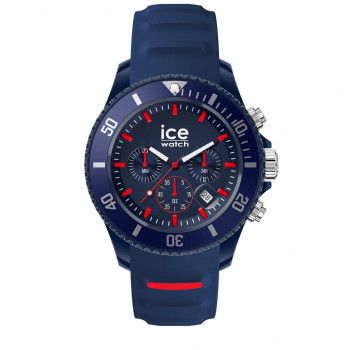 Ice Watch® Chronograph 'Ice Chrono - Dark Blue Red' Men's Watch (Medium) 021425