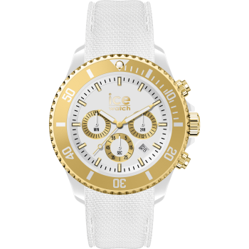 Ice Watch® Chronograph 'Ice Chrono - White Gold' Unisex's Watch 021595