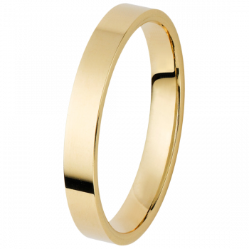 Orphelia® Unisex's Yellow gold 9C Wedding ring - Gold OR125/30/NJ/62