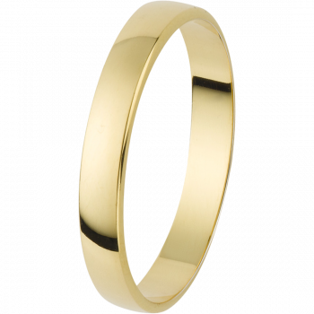 Orphelia® Unisex's Yellow gold 9C Wedding ring - Gold OR130/20/NJ/52