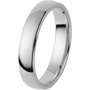 Orphelia® Unisex's Whitegold 9C Wedding ring - Silver OR135/35/NY/52