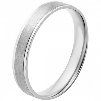 Orphelia® Unisex's Whitegold 9C Wedding ring - Silver OR4705/3/NY/54