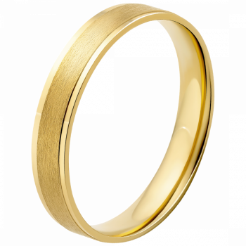 Orphelia® Unisex's Yellow gold 9C Wedding ring - Gold OR4705/4/NJ/52