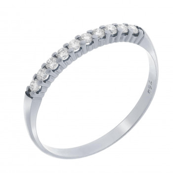 Orphelia® Women's White-Gold 18K Ring RD-3007/1 #1