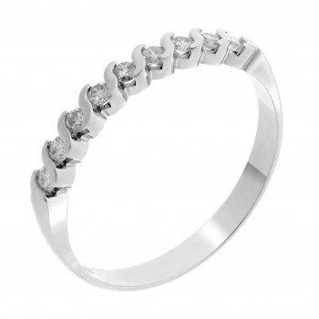 Orphelia® Women's White-Gold 18K Ring RD-3011/1 #1
