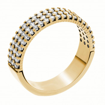 Orphelia® Women's Yellow-Gold 18K Ring RD-3021 #1