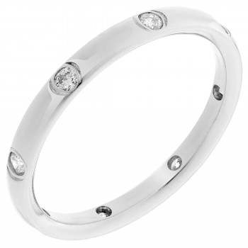 Orphelia® Unisex's White-Gold 18K Ring RD-3084/1 #1