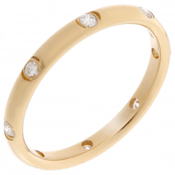 Orphelia® Unisex's Yellow-Gold 18K Ring RD-3084 #1