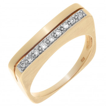 Orphelia® Women's Yellow-Gold 18K Ring RD-33035 #1