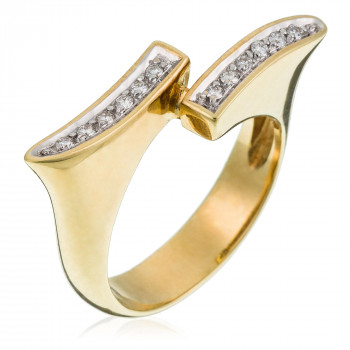 Orphelia® Women's Yellow-Gold 18K Ring RD-33069 #1