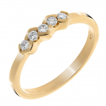 Orphelia® Women's Yellow-Gold 18K Ring RD-33215 #1