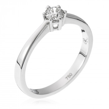 Orphelia® Women's White-Gold 18K Ring RD-3370 #1