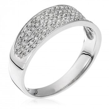 Orphelia® Women's White-Gold 18K Ring RD-3380 #1