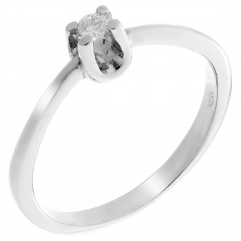 Orphelia® Women's White-Gold 18K Ring RD-3435/1 #1
