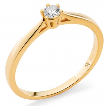 Orphelia® Women's Yellow-Gold 18K Ring RD-3919 #1