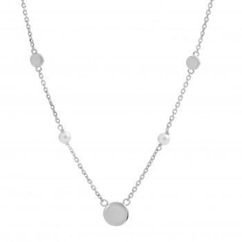 Orphelia® 'Milena' Women's Sterling Silver Necklace - Silver ZK-7379 #1