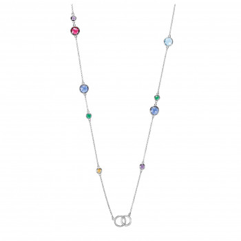 Orphelia Women's Silver Necklace ZK-7409 #1