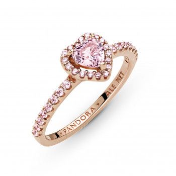 Pandora® Women's Gold Plated Metal Ring - Rose 188421C04